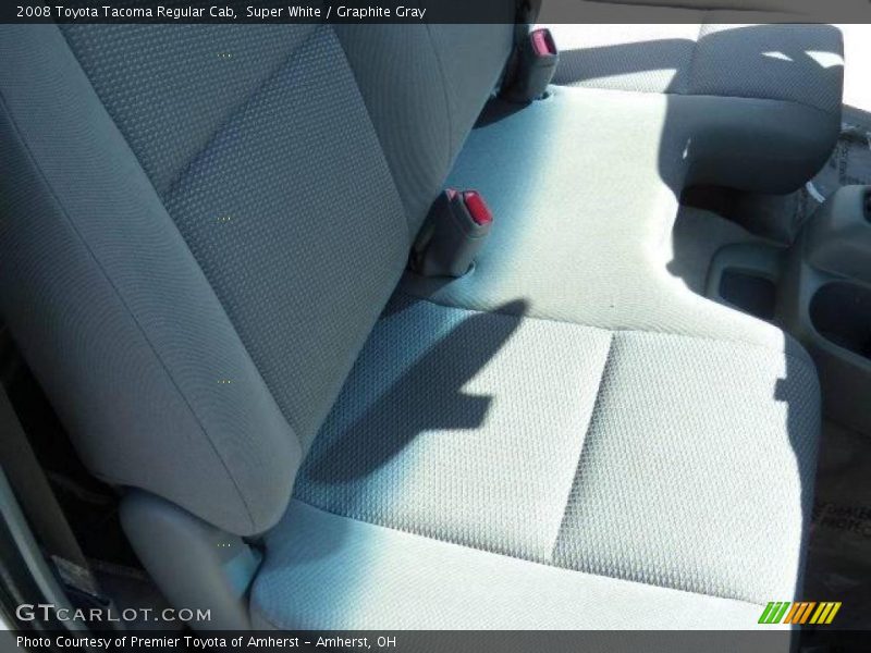 Super White / Graphite Gray 2008 Toyota Tacoma Regular Cab