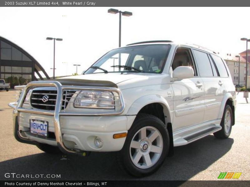 White Pearl / Gray 2003 Suzuki XL7 Limited 4x4