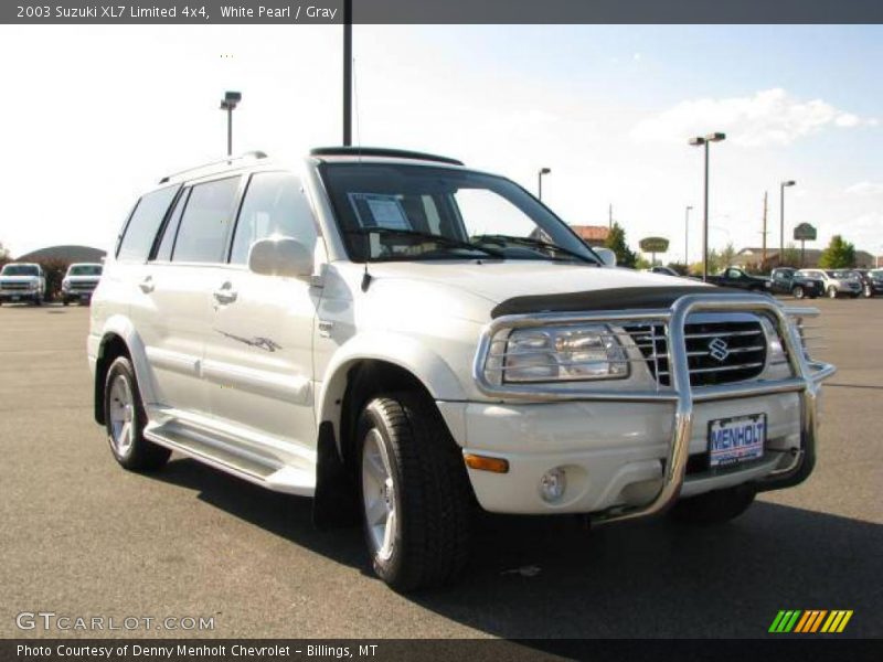 White Pearl / Gray 2003 Suzuki XL7 Limited 4x4