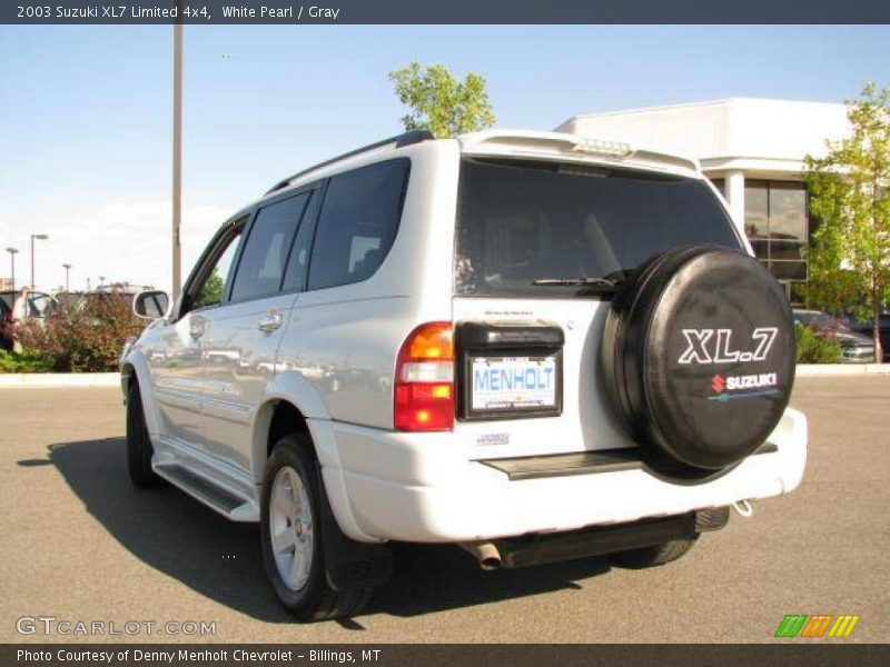 White Pearl / Gray 2003 Suzuki XL7 Limited 4x4