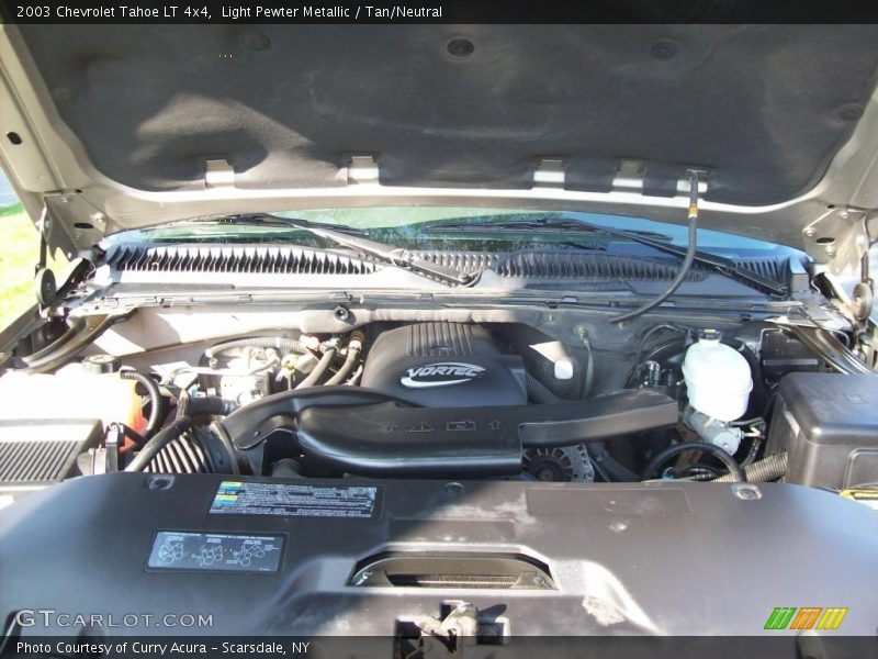Light Pewter Metallic / Tan/Neutral 2003 Chevrolet Tahoe LT 4x4