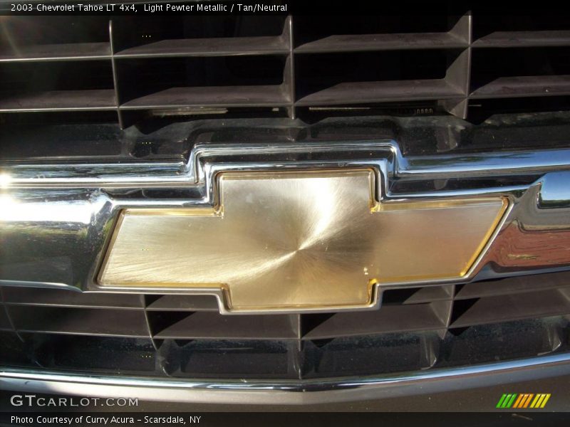 Light Pewter Metallic / Tan/Neutral 2003 Chevrolet Tahoe LT 4x4