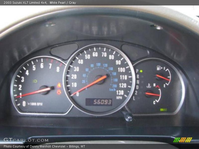 White Pearl / Gray 2003 Suzuki XL7 Limited 4x4