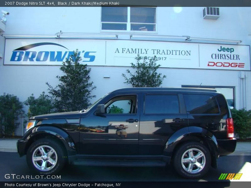 Black / Dark Khaki/Medium Khaki 2007 Dodge Nitro SLT 4x4