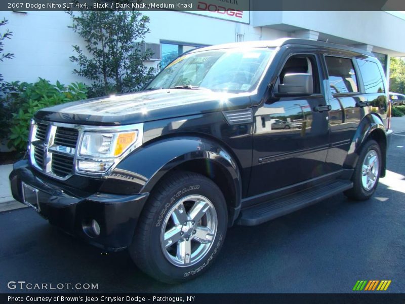 Black / Dark Khaki/Medium Khaki 2007 Dodge Nitro SLT 4x4