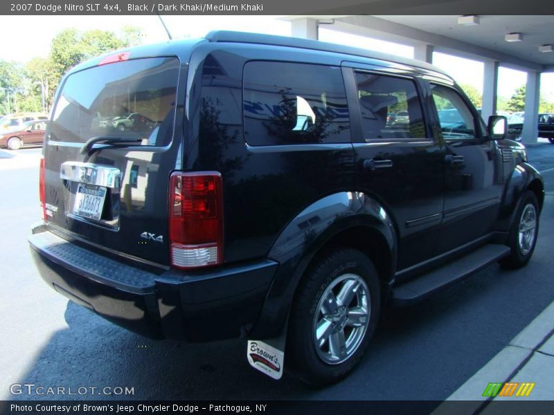 Black / Dark Khaki/Medium Khaki 2007 Dodge Nitro SLT 4x4