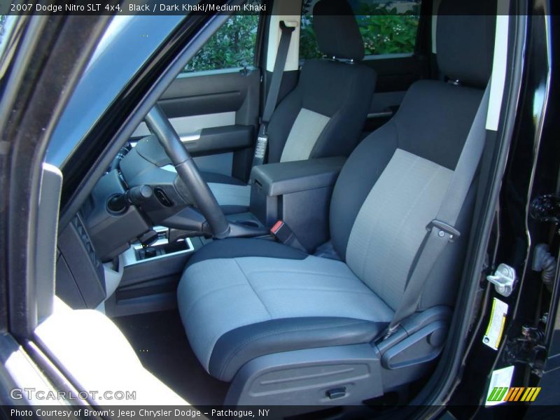 Black / Dark Khaki/Medium Khaki 2007 Dodge Nitro SLT 4x4