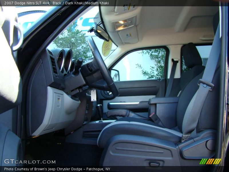 Black / Dark Khaki/Medium Khaki 2007 Dodge Nitro SLT 4x4