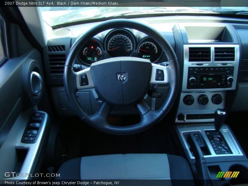 Black / Dark Khaki/Medium Khaki 2007 Dodge Nitro SLT 4x4
