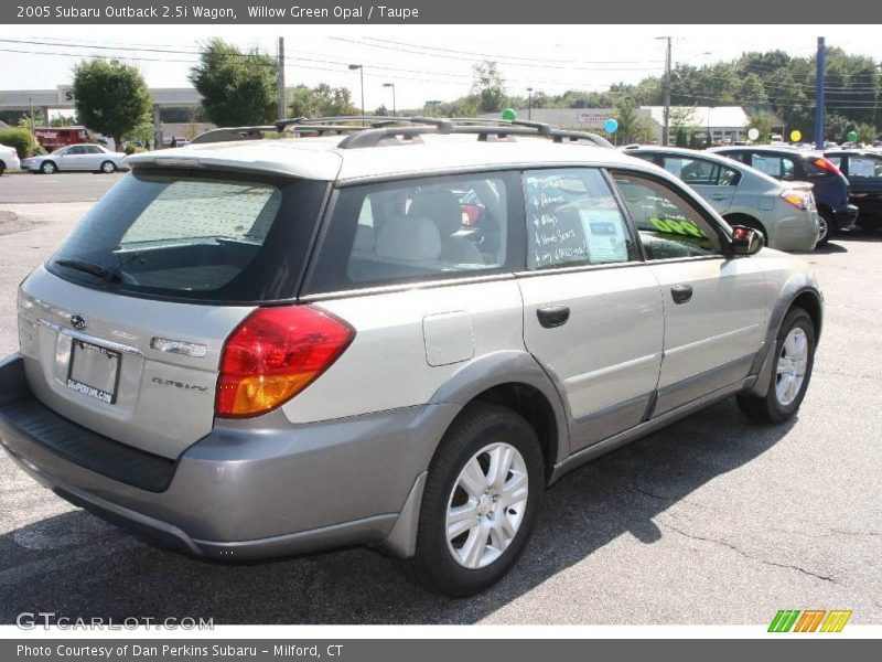 Willow Green Opal / Taupe 2005 Subaru Outback 2.5i Wagon