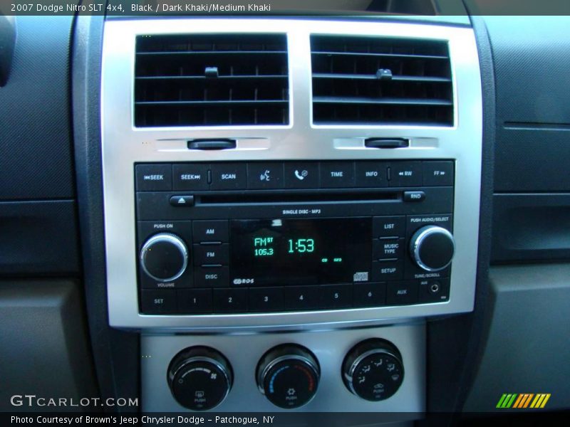 Black / Dark Khaki/Medium Khaki 2007 Dodge Nitro SLT 4x4
