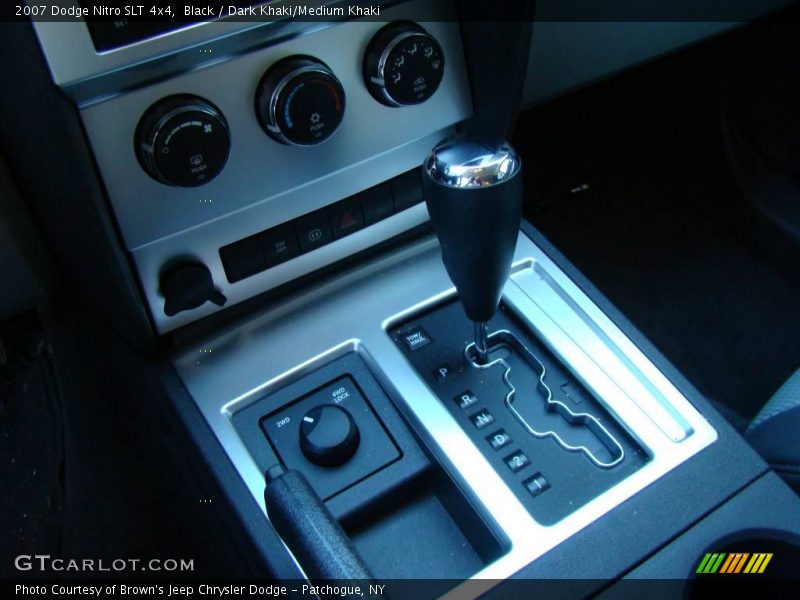 Black / Dark Khaki/Medium Khaki 2007 Dodge Nitro SLT 4x4