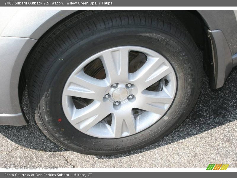 Willow Green Opal / Taupe 2005 Subaru Outback 2.5i Wagon