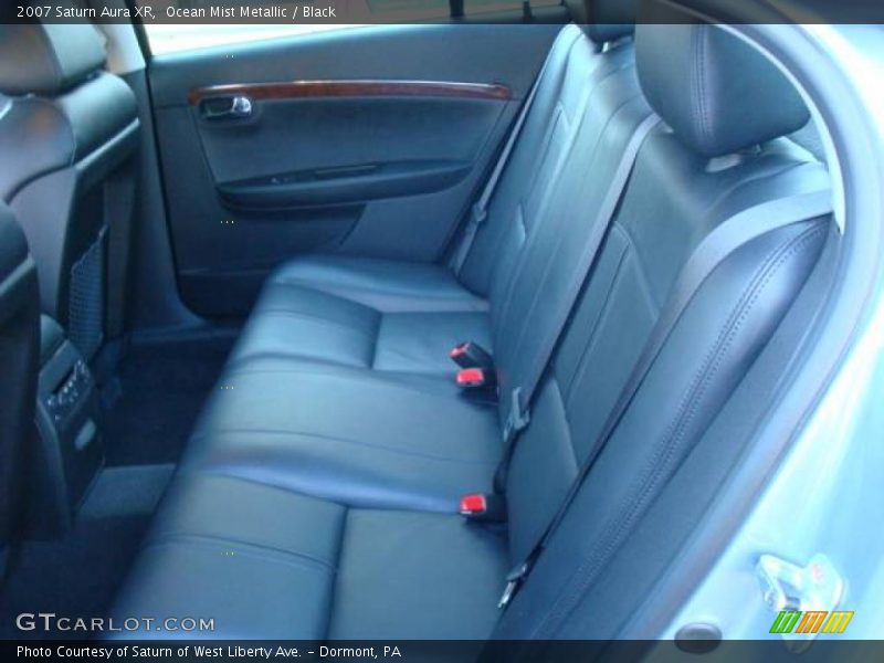 Ocean Mist Metallic / Black 2007 Saturn Aura XR