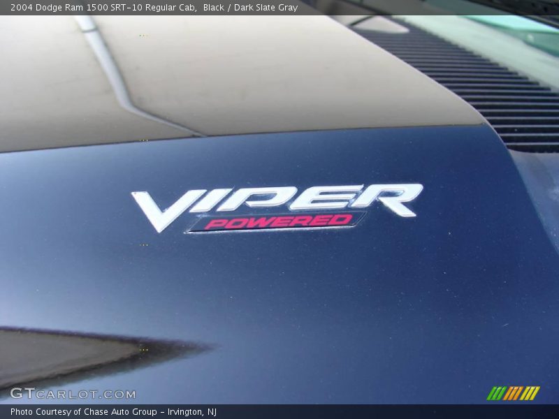Black / Dark Slate Gray 2004 Dodge Ram 1500 SRT-10 Regular Cab