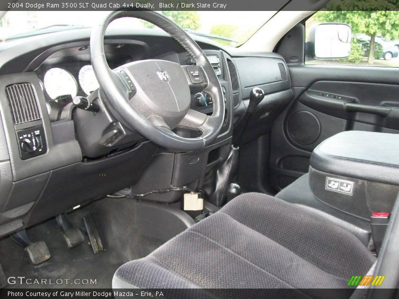 Black / Dark Slate Gray 2004 Dodge Ram 3500 SLT Quad Cab 4x4 Dually