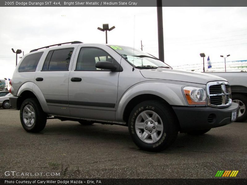 Bright Silver Metallic / Medium Slate Gray 2005 Dodge Durango SXT 4x4