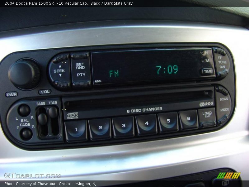 Black / Dark Slate Gray 2004 Dodge Ram 1500 SRT-10 Regular Cab