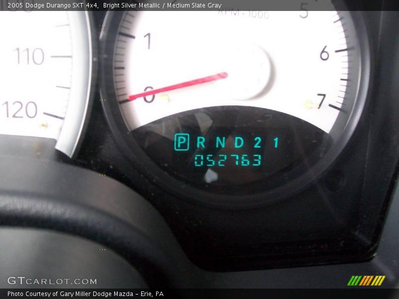 Bright Silver Metallic / Medium Slate Gray 2005 Dodge Durango SXT 4x4