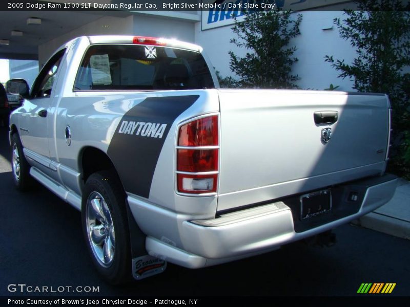 Bright Silver Metallic / Dark Slate Gray 2005 Dodge Ram 1500 SLT Daytona Regular Cab