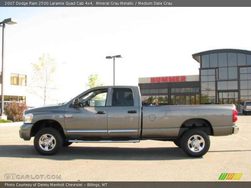Mineral Gray Metallic / Medium Slate Gray 2007 Dodge Ram 2500 Laramie Quad Cab 4x4