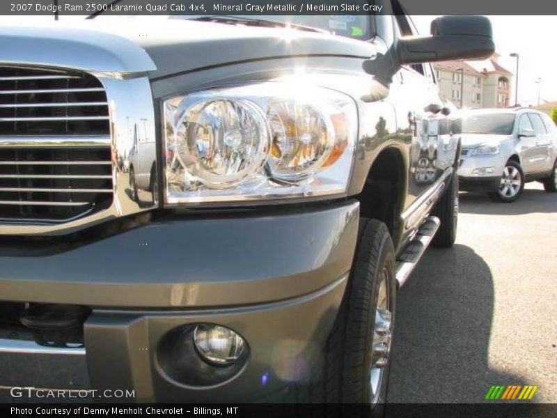 Mineral Gray Metallic / Medium Slate Gray 2007 Dodge Ram 2500 Laramie Quad Cab 4x4