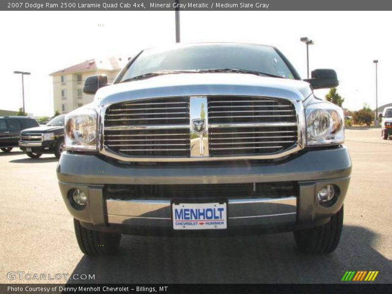 Mineral Gray Metallic / Medium Slate Gray 2007 Dodge Ram 2500 Laramie Quad Cab 4x4