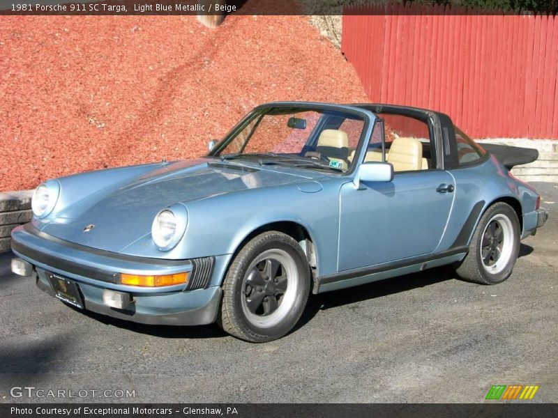 Front 3/4 View of 1981 911 SC Targa