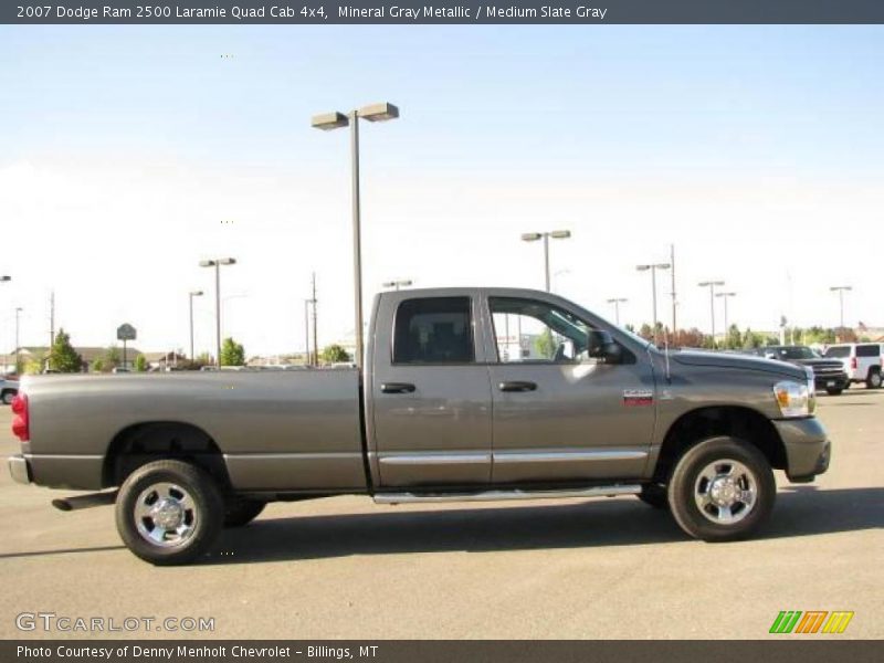 Mineral Gray Metallic / Medium Slate Gray 2007 Dodge Ram 2500 Laramie Quad Cab 4x4