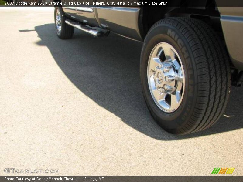 Mineral Gray Metallic / Medium Slate Gray 2007 Dodge Ram 2500 Laramie Quad Cab 4x4