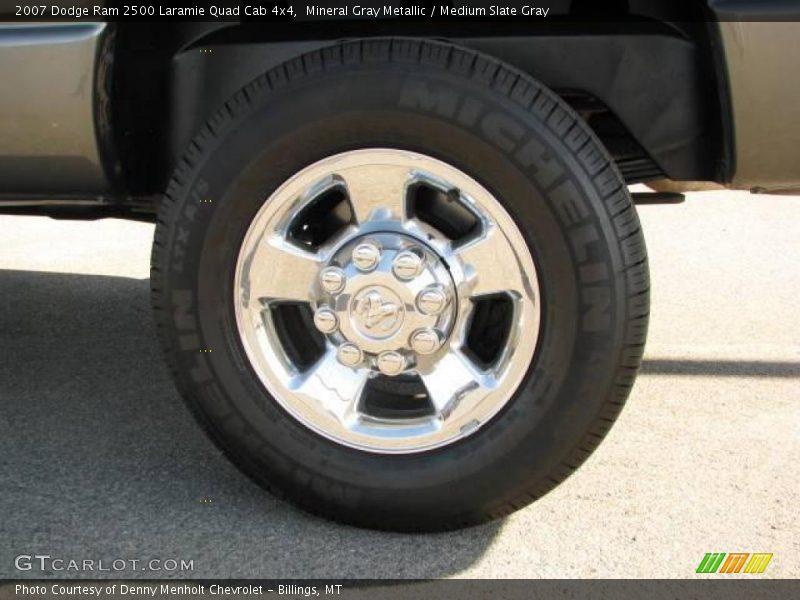 Mineral Gray Metallic / Medium Slate Gray 2007 Dodge Ram 2500 Laramie Quad Cab 4x4