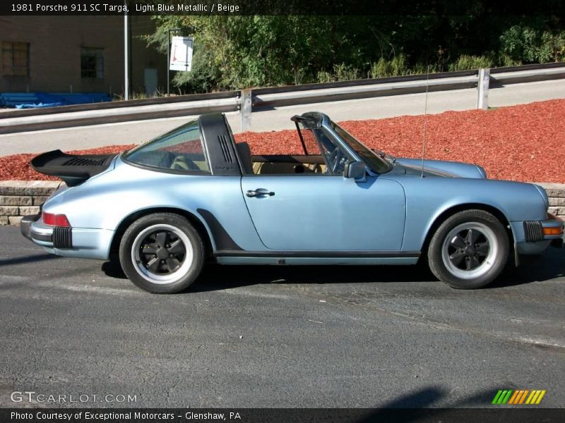  1981 911 SC Targa Light Blue Metallic