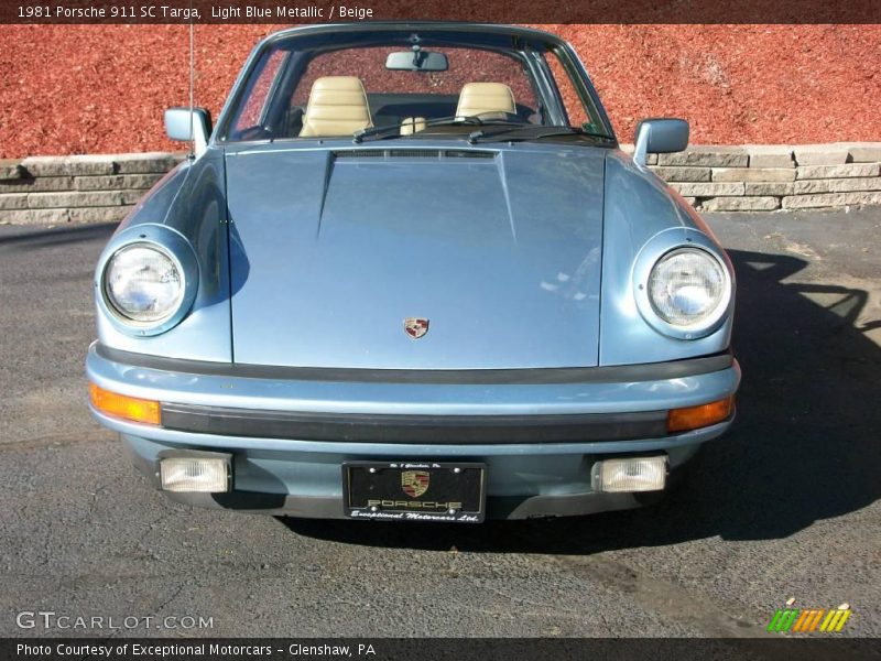  1981 911 SC Targa Light Blue Metallic