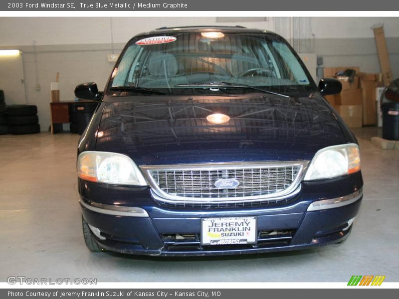 True Blue Metallic / Medium Graphite 2003 Ford Windstar SE