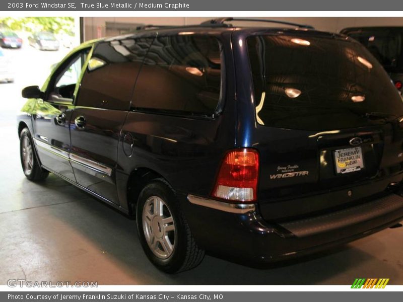 True Blue Metallic / Medium Graphite 2003 Ford Windstar SE