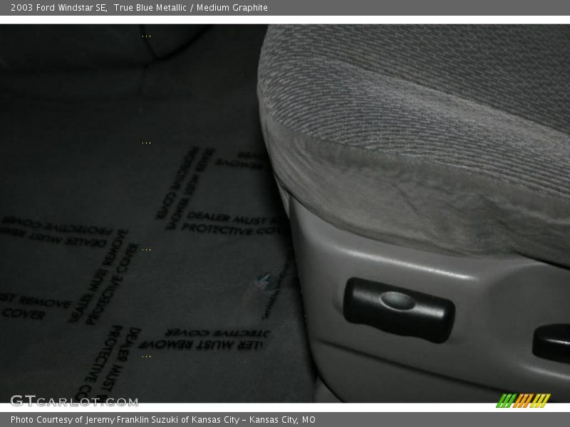 True Blue Metallic / Medium Graphite 2003 Ford Windstar SE