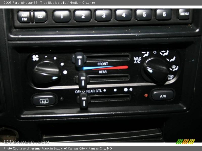 True Blue Metallic / Medium Graphite 2003 Ford Windstar SE