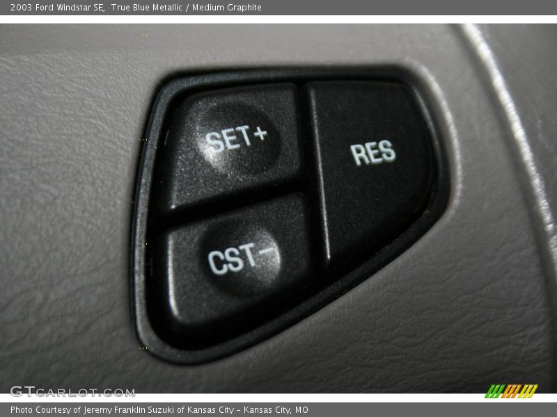 True Blue Metallic / Medium Graphite 2003 Ford Windstar SE