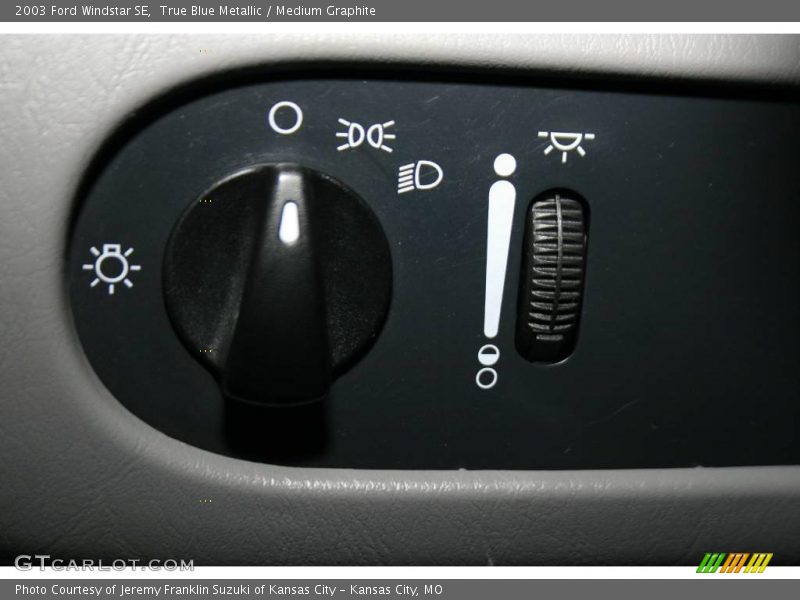 True Blue Metallic / Medium Graphite 2003 Ford Windstar SE