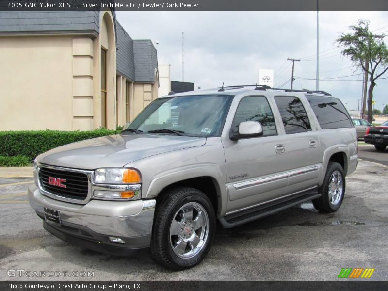 Silver Birch Metallic / Pewter/Dark Pewter 2005 GMC Yukon XL SLT
