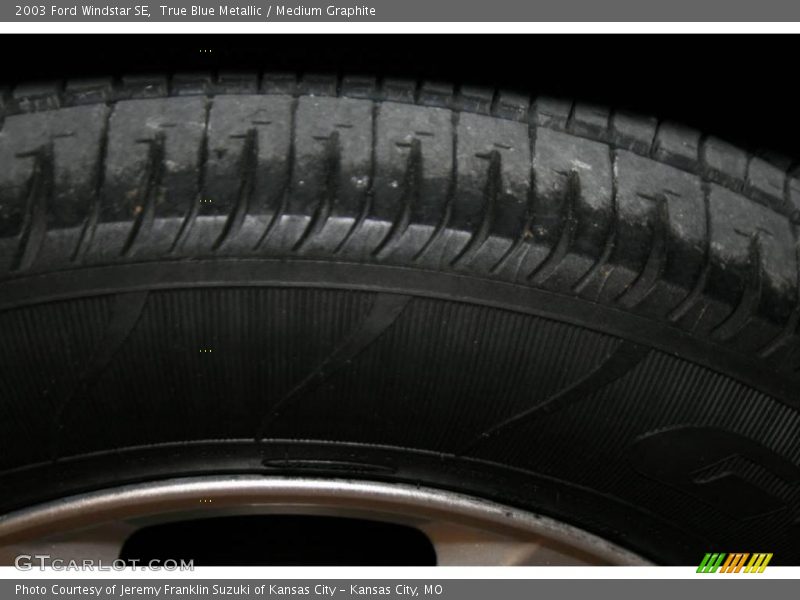 True Blue Metallic / Medium Graphite 2003 Ford Windstar SE