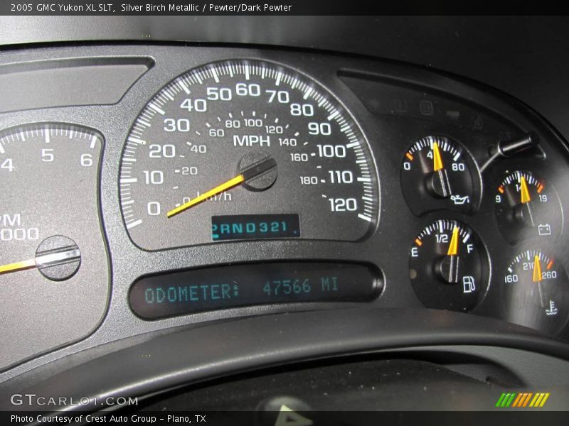 Silver Birch Metallic / Pewter/Dark Pewter 2005 GMC Yukon XL SLT