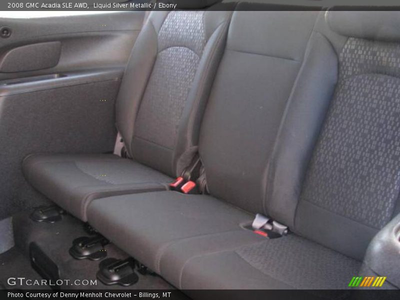 Liquid Silver Metallic / Ebony 2008 GMC Acadia SLE AWD