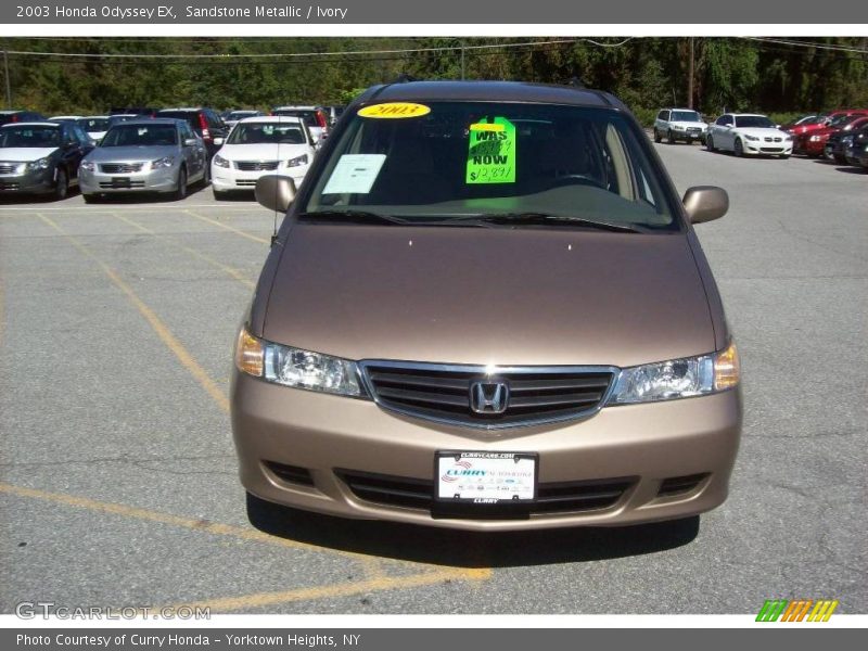 Sandstone Metallic / Ivory 2003 Honda Odyssey EX