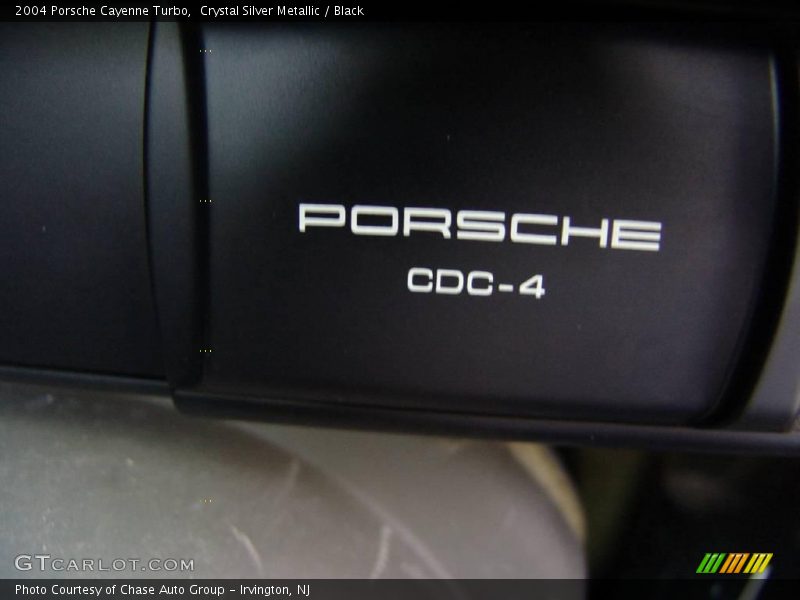 Crystal Silver Metallic / Black 2004 Porsche Cayenne Turbo