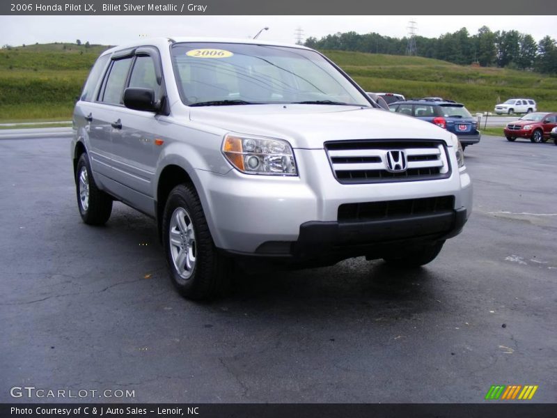 Billet Silver Metallic / Gray 2006 Honda Pilot LX