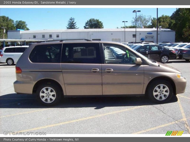 Sandstone Metallic / Ivory 2003 Honda Odyssey EX