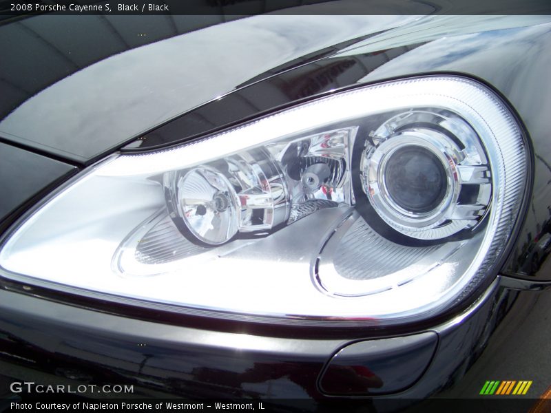 Black / Black 2008 Porsche Cayenne S