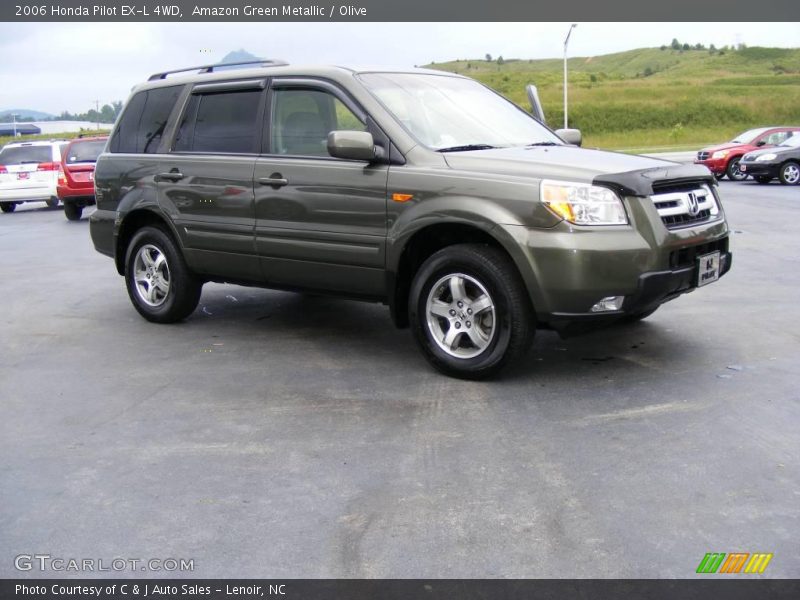Amazon Green Metallic / Olive 2006 Honda Pilot EX-L 4WD
