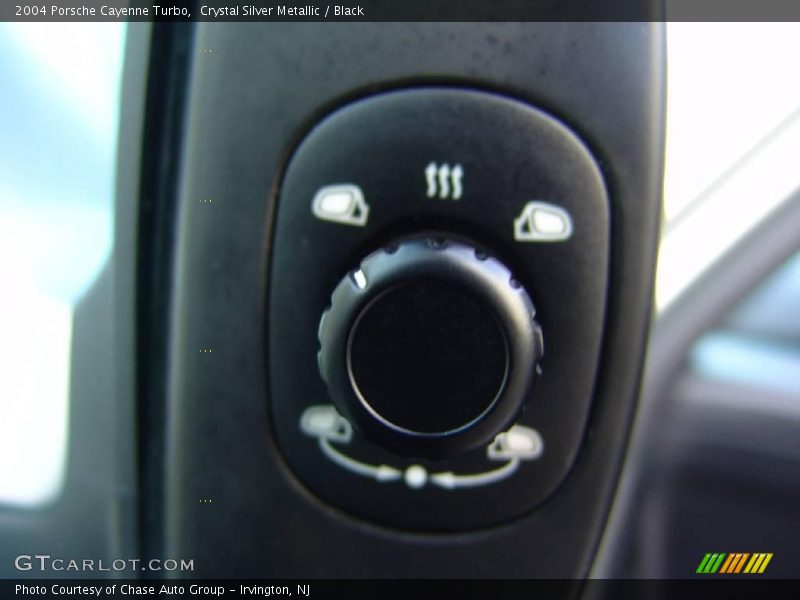 Crystal Silver Metallic / Black 2004 Porsche Cayenne Turbo